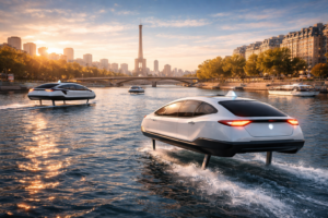 Flying Electric Boats Set to Transform Urban Transportation